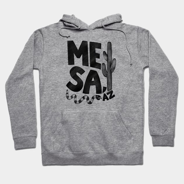 Mesa Vintage Type Hoodie by DreamBox